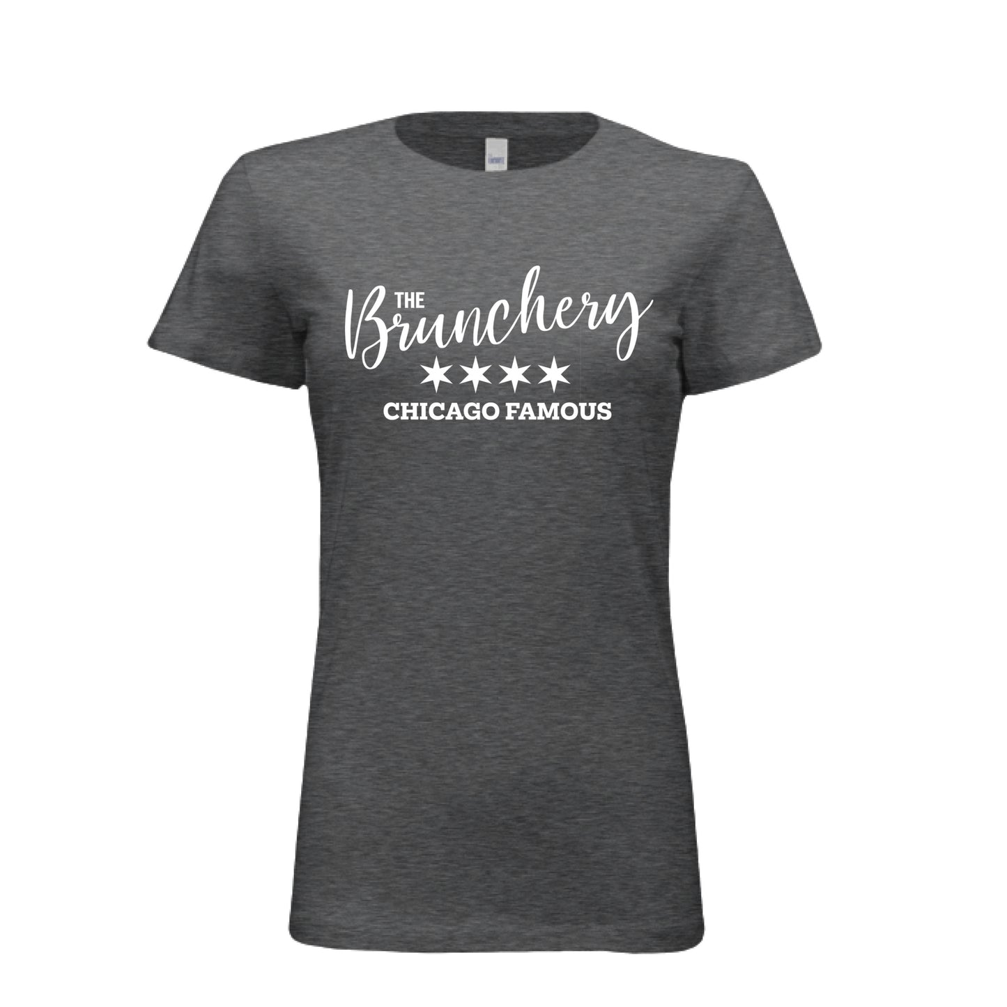 DRK GREY HEATHER - FRONT